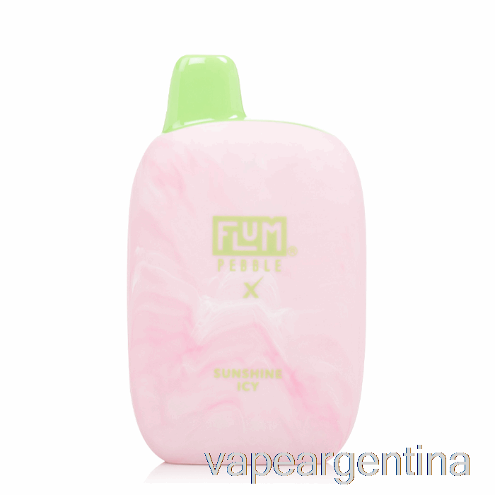Flum Pebble X 6000 Vape Desechable Sunshine Icy Argentina